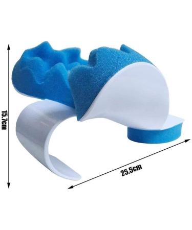 Pain Relief Cushion - Neck Relaxation Traction Device for Cervical Support & Tension Relief - Ideal Travel Pillow - Buy Online on GoSupps.com