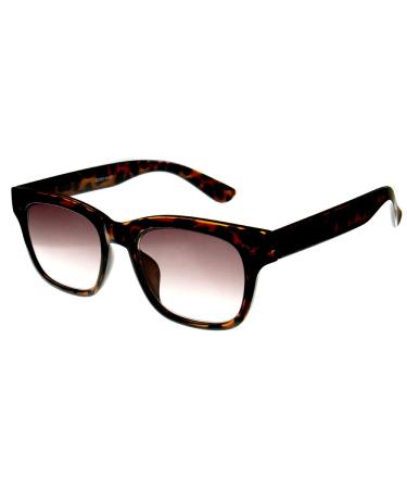 Tek Spex 9003 Unisex Progressive No-Line Bifocal Reader Sunglasses +1.50 Tortoise