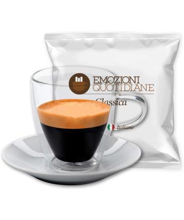  emozioni quotidiane Emozioni Quotidiane - Box of 150 Caffe Ese 44 Filter Napolitan Espresso Paper Pods Compostable Waffle New Product with quality beans and roasting and grinding techniques - Buy Online on GoSupps.com