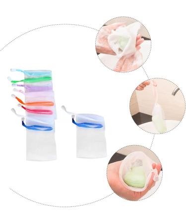 PLAFOPE 10pcs Soap Foaming Net Bar Soap Saver Pouch Soap Pouch Soap for Soap Bars Foam Net 15X9cm As Shown - Buy Online on GoSupps.com