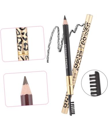 OHPHCALL 2pcs Eyebrow Pencils Grey Brown Eyebrow Definer Pencil Eyebrow Grey Pencil Lead Pencils Head Wooden 1 count (Pack of 1) As Shown - Buy Online on GoSupps.com