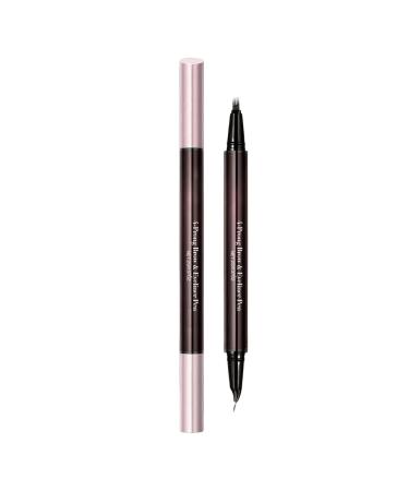 Crayons Sourcils pour Femmes - Stylo Liner Double Embout 2-en-1 Eyeliner Pour le Maquillage et la Beaut pour les Rendez-vous les Soir es les R unions pour les Femmes et les Filles