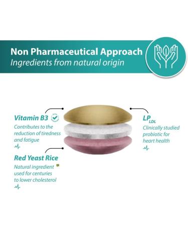 CholBiome®X3 Tablets Multivitamin with Vitamin B Complex, Probiotics, Blood Pressure Lowering, and Cholesterol Support - Promotes Heart Health and Overall Wellness - Buy Online on GoSupps.com