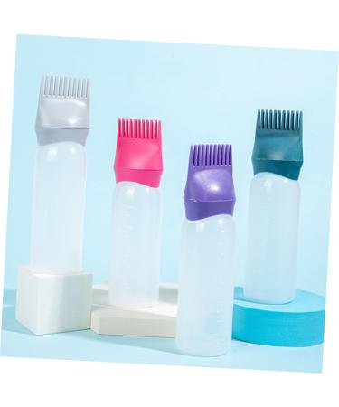 Mikikit Applicateur de Bouteille de Racine pour Teinture Capillaire Lot de 6 chelle Gradu e R utilisable pour Coloration Soins des Cheveux Facile Transporter - Buy Online on GoSupps.com
