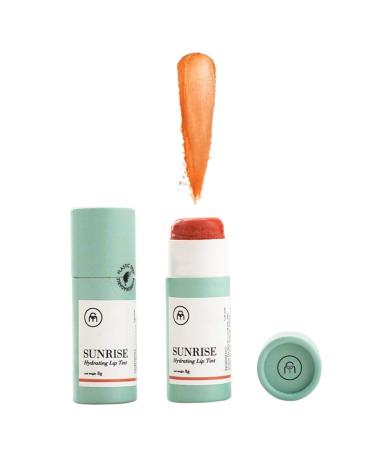 Coconut Matter Lip Balm Handmade Vegan Coconut Lip Balm with Pink Tint - Hydrating Lip Balm with Natural Coconut Oil (SUNRISE)