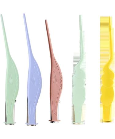 Baby Ear Tweezers Swordfish Shape with Light - Ear Wax Removal Tool for Kids & Family - Green - Buy Online on GoSupps.com
