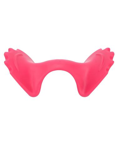 Verdant Touch Neck Massager Neck Stretcher Cervical Traction Device Portable Pain Relief Orthopedic Pillow Red