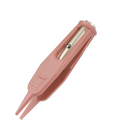 Baby Tweezer Ear Nose Navel Cleaner Remover LED Light Forcep Body Care