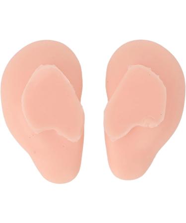 Silicone Ear Tips for Earring Demonstration - Soft & Flexible | 1 Pair for Ear Piercing (Light Skin) - Buy Online on GoSupps.com