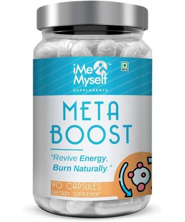 iMeMyself Meta Boost 90 Plant-Based Capsules | Herbal Blend with Cinnamon Extract Curcumin Fenugreek| Daily Routine Support - Buy Online on GoSupps.com