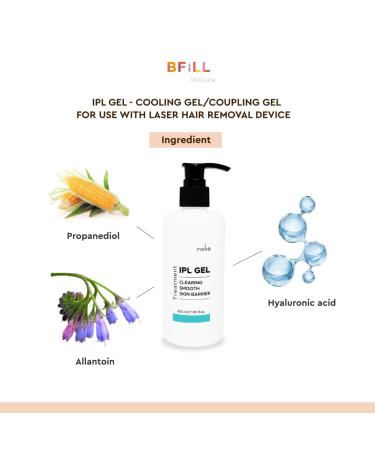 Cooling Gel/Coupling Gel for use with Laser Hair Removal Device (Meko Clinic Brand) 17.63 Oz. - Buy Online on GoSupps.com