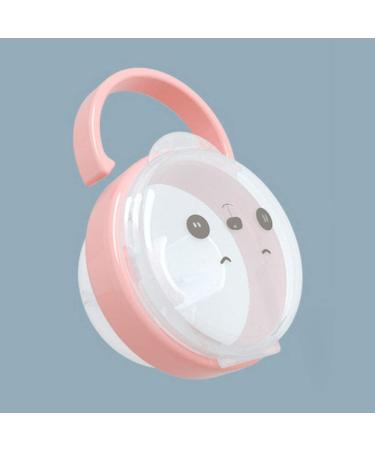 BELTI Baby Pacifier Storage Box - Cartoon Panda Pattern Transparent Dustproof Portable Organizer for Pacifiers & Nipples - Buy Online on GoSupps.com