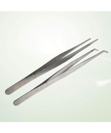 Baluue 2pcs Angled Food Tick Remover Tool Long Straight Bend Leopard Print Gecko - Buy Online on GoSupps.com