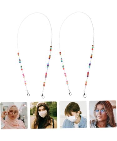 Minkissy 4-Piece Anti-Drop Mask Chain & Glasses Holder Lanyard | Stylish Decor for Masks Glasses & Notepads - International Shipping - Buy Online on GoSupps.com