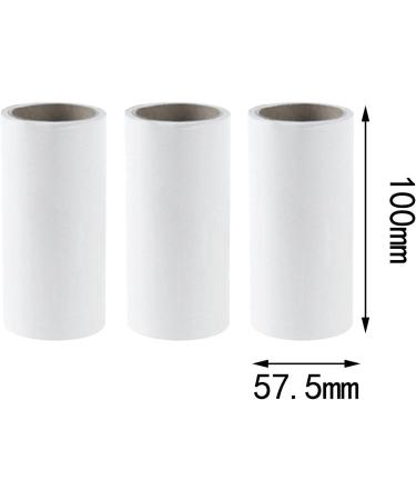 Perfk 3x Sticky Lint Roll - Strong Pet Hair Remover for Cats & Dogs | Reusable Shutter Blades for Fabrics & Couch Cleaning - Buy Online on GoSupps.com