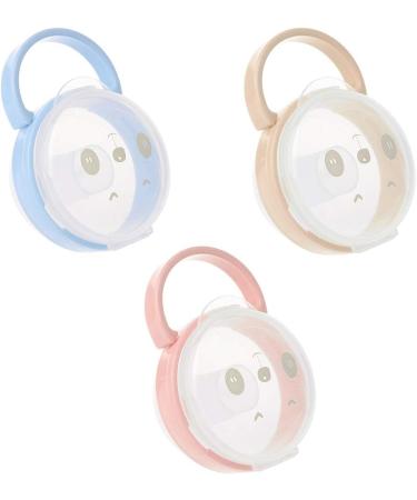 VAILANG Cartoon Panda Baby Pacifier Storage Box - Transparent Dust-Proof Portable and Cute Nipple Organizer for International Shipping - Buy Online on GoSupps.com