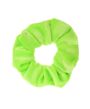 Neon Color Velvet Scrunchies Set - 8 Pcs Elastic Hair Ties for Girls - Buy Online on GoSupps.com