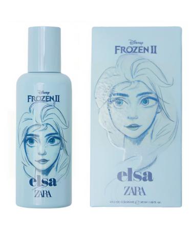 Zara Kids Frozen II Elsa Perfume Fragrance Spray EDC Eau De Cologne 50 ML (1.7 FL. OZ)