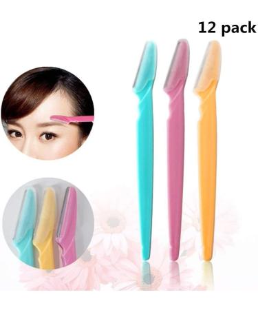 JSDOIN Eyebrow Razors - Precision Shaping & Trimming | Pack of 12 Multipurpose Face Razors - Buy Online on GoSupps.com