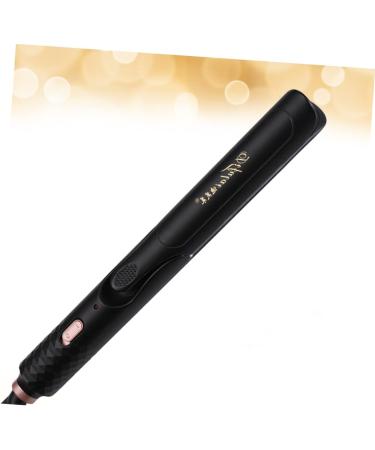 Ipetboom 2 in 1 Straightener & Curler | Flat Iron Comb & Hair Curler | Electric Hot Comb for Hair Straightening - US Plug - Black - Buy Online on GoSupps.com