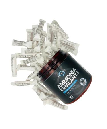 Ammonia inhalants (40 Count) Disposable ampoules.