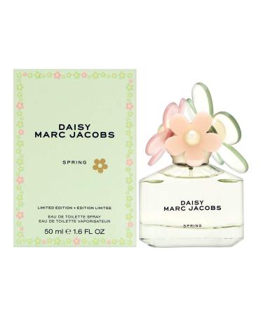 Marc Jacobs Daisy Spring Eau de Toilette Spray Limited Edition for Women Spicy Fragrance 1.6 Fl Oz
