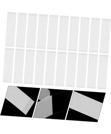 CLISPEED Body Tape 240 Sheets Anti-Light Stickers Shirt Transparent Stickers White The Pet Double Sided Tape for Clothes Whitex4pcs 8.5x1.2cmx4pcs - Buy Online on GoSupps.com