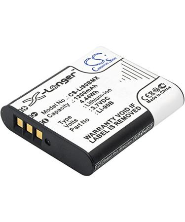 3.7V 1200mAh Li-90B LI-92B Battery Replacement for Powers Stylus SP-100 Tough TG-2 Tough TG-1 His