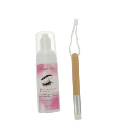 Beavorty 2pcs Eyelash Cleansing Mousse clean mascara make up removers prolong lash Mascara Wand 1 count (Pack of 1) As Shownx2pcs