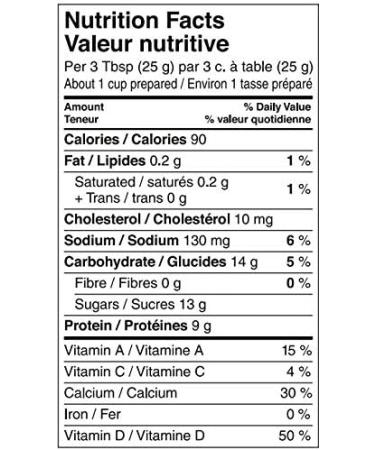 Skim Milk Powder 12 x 500g - Buy Online on GoSupps.com