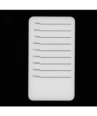 Professional Acrylic Eyelash Board & Extension Plate Tray - Glue Holder for Lashes | International Shipping Available - Buy Online on GoSupps.com