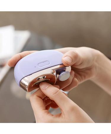 rongweiwang Electric Nail Clippers Precision Tools For Fast And Efficient Nail Trim Nail Supplies Nail Trimmer Nails Cutter Manicure Purple - Buy Online on GoSupps.com