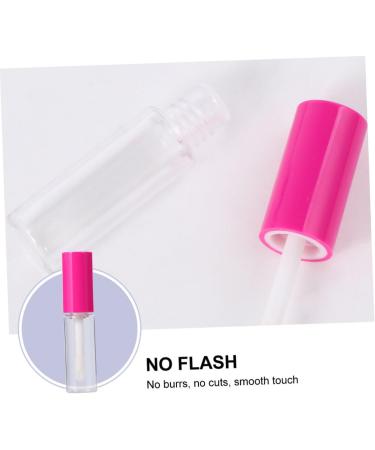 ERINGOGO 100 Pi ces Flacons de Gloss avec Bouchon Rose Tubes Transparents Rechargeables pour Maquillage DIY Accessoires Cosm tiques et Filles - Buy Online on GoSupps.com