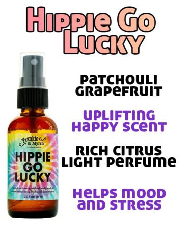Frankie & Myrrh Hippie Go Lucky 2 Pack | Patchouli Roll-on & Spray | Natural Aromatherapy Combo for Relaxation & Positivity - Buy Online on GoSupps.com
