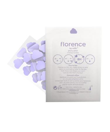 Florence by Mills Spot A Spot Acne Patches | Salicylic Acid + Hydrocolloid | Vegan & Cruelty-Free - 36 stickers - Buy Online on GoSupps.com