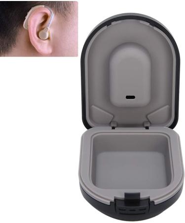 Hearing - Aid Case Behind The Ear Hearing - Aid Case Waterproof Portable Drop Resistance Hearing - Aid Storage Box Black - Buy Online on GoSupps.com