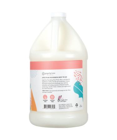 Organic Apple Pear Body Wash - 1 Gallon Refill | Vegan & Cruelty-Free Formula by Ginger Lily Farms Botanicals - Buy Online on GoSupps.com