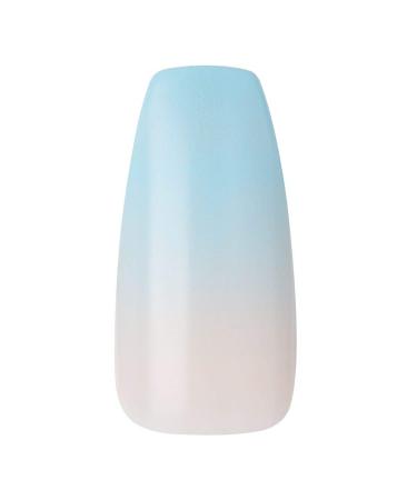 KISS Gel Fantasy Destiny Long Multi-Colored Pastel Tips Nail Kit - 28 Fake Nails with Adhesive Tabs, Glue, Manicure Stick & File - Buy Online on GoSupps.com