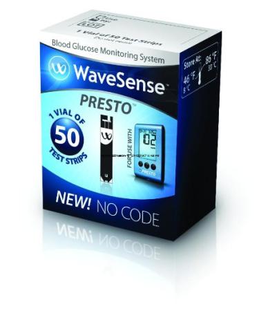 Wavesense Presto Test Strips Part no. 800003329 MATRIX INC