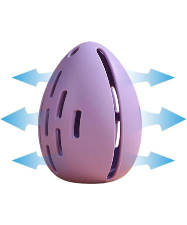 Sponges Makeup Blender Case Airy Beauty Sponge Holder - Silicone Beauty Makeup Sponge Protective Carrying Case for Home Travel Wynott Purple - Buy Online on GoSupps.com