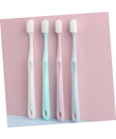 Gleavi Travel Toothbrush Set - 4 Durable & Comfortable Brushes for Adults | Perfect for Hotels & Travel - Individually Packaged - Buy Online on GoSupps.com