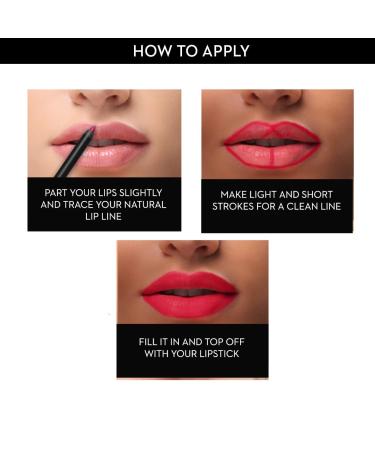 SUGAR Cosmetics Lipping On The Edge Lip Liner 01 Taffeta Terracotta - Water-Resistant 10-Hour Wear With Sharpener - Shop Internationally - Buy Online on GoSupps.com