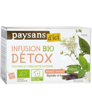  ETHIQUABLE Paysan d'Ici Organic Central Solid Thyme Infusion 20 Sachets 30 g - Buy Online on GoSupps.com