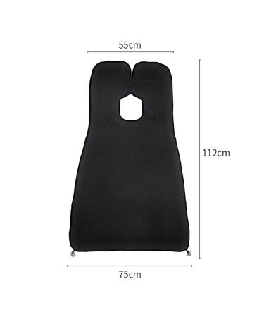 Harilla 4x Bib Apron Hair Catcher - Non Stick Grooming Cloth with Suction Cups - Blue | International Shipping Available - Buy Online on GoSupps.com