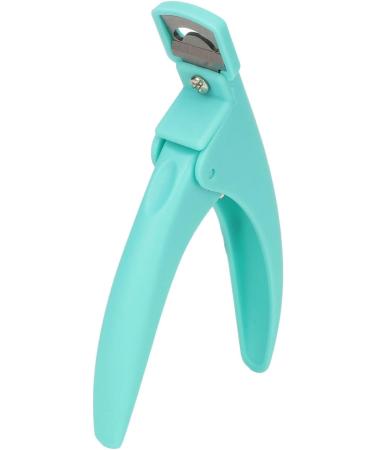 False Nail Tip Clipper Adjustable DIY Stainless Steel Nail Tip Cutter Manicure for Square Nail (Green) - Buy Online on GoSupps.com