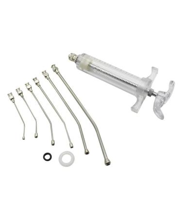 Michear Bird Feeding Syringe Kit Manual Feeding Tube 6 Pcs Crop Gavage Tubes Baby Bird Parrot Pet Hand Rearing 20ML
