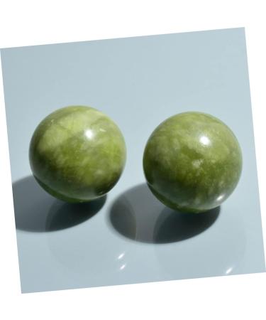 Tovinanna 2-Piece Jade Massage Handballs | Health & Exercise Balls for Hand Massage & Relaxation - Buy Online on GoSupps.com