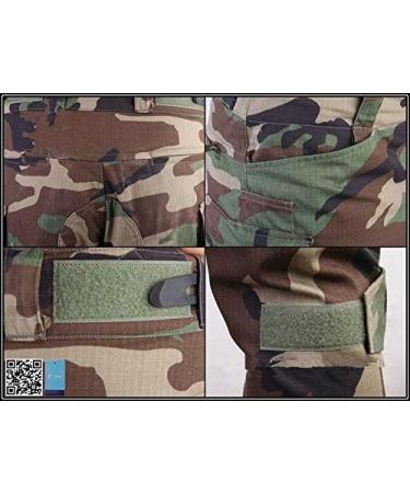 Men's Gen3 Tactical BDU Pants with Knee Pad - Woodland, Size X-Large - Buy Online on GoSupps.com
