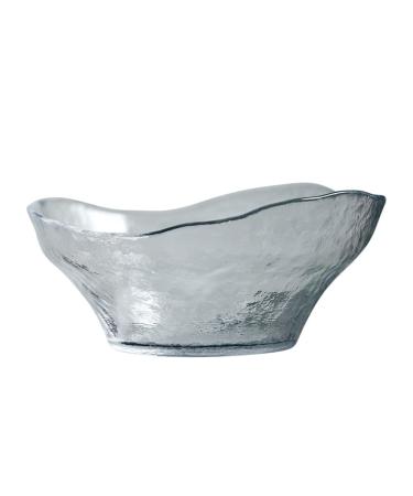 Salad Bowls Mixing Bowls Vegetable Fruit Salad Bowl Irregular Glass Bowl Plate Home Kitchen Dessert Bowl Suitable for Fruits Oatmeal Vegetables Salad Bowl Pasta Bowls(Large) (A2pc Large)