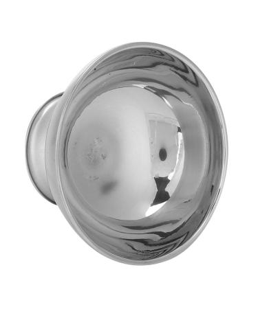 Stainless Steel Shaving Foam Bowl for Men | Professional Beard Moisturizing Mixing Bowl - Ideal for Smooth Shaves - Buy Online on GoSupps.com